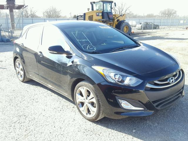 KMHD35LE8DU049387 - 2013 HYUNDAI ELANTRA GT BLACK photo 1