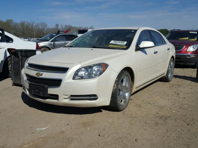 1G1ZC5E05CF315441 - 2012 CHEVROLET MALIBU 1LT 白色 照片 2