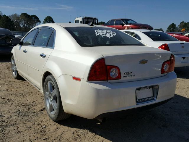 1G1ZC5E05CF315441 - 2012 CHEVROLET MALIBU 1LT 白色 照片 3