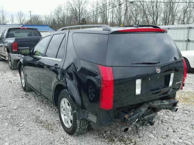 1GYEE437790136916 - 2009 CADILLAC SRX BLACK photo 3