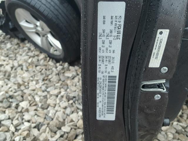 1C4NJCBB0FD420183 - 2015 JEEP COMPASS SP GRAY photo 10