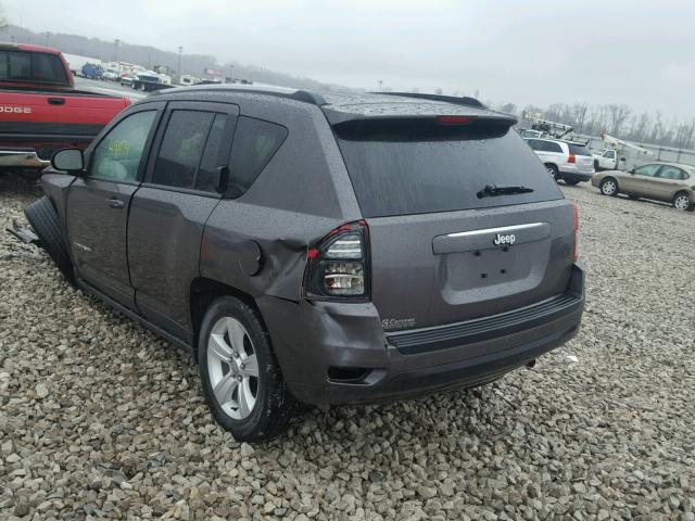 1C4NJCBB0FD420183 - 2015 JEEP COMPASS SP GRAY photo 3