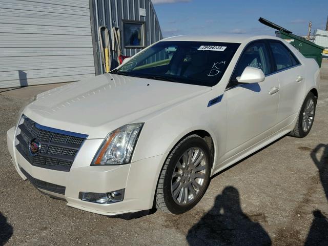 1G6DJ5EG6A0144335 - 2010 CADILLAC CTS PERFOR CREAM photo 2