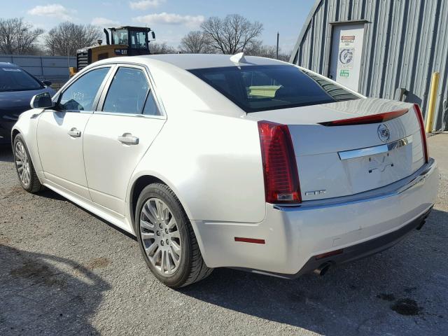 1G6DJ5EG6A0144335 - 2010 CADILLAC CTS PERFOR CREAM photo 3