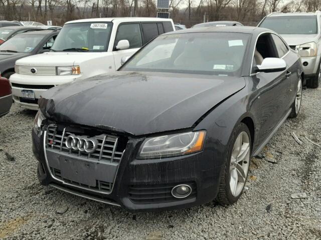 WAU3VAFR2AA010967 - 2010 AUDI S5 PRESTIG BLACK photo 2