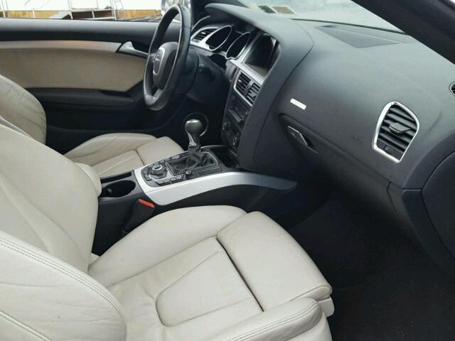 WAU3VAFR2AA010967 - 2010 AUDI S5 PRESTIG BLACK photo 5