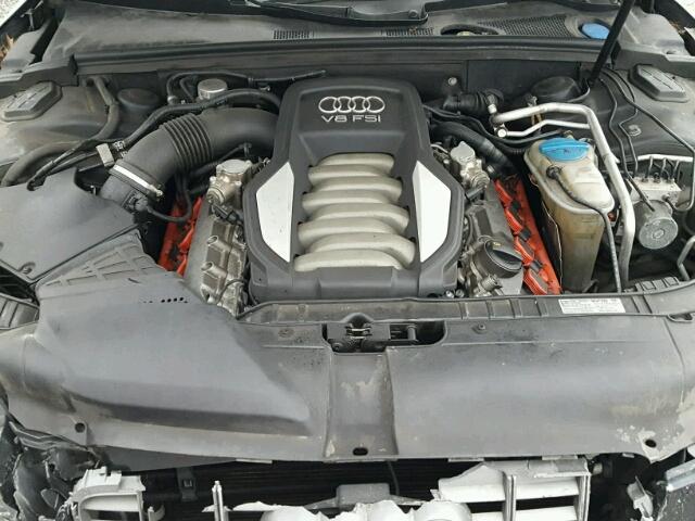 WAU3VAFR2AA010967 - 2010 AUDI S5 PRESTIG BLACK photo 7