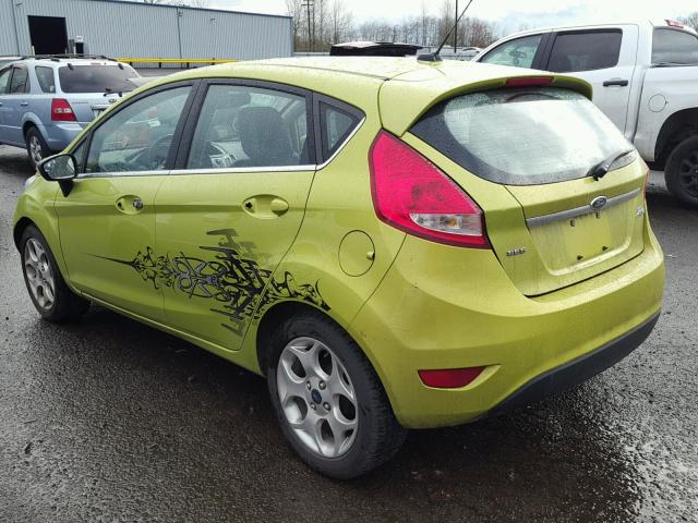 3FADP4FJ6BM173158 - 2011 FORD FIESTA SES GREEN photo 3