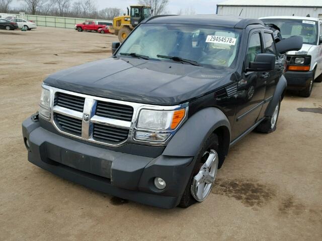 1D8GU28K27W683638 - 2007 DODGE NITRO SXT BLACK photo 2