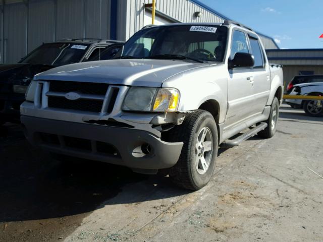 1FMZU67E22UC99658 - 2002 FORD EXPLORER S SILVER photo 2