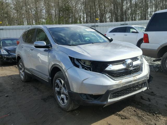 5J6RW2H87HL065167 - 2017 HONDA CR-V EXL SILVER photo 1