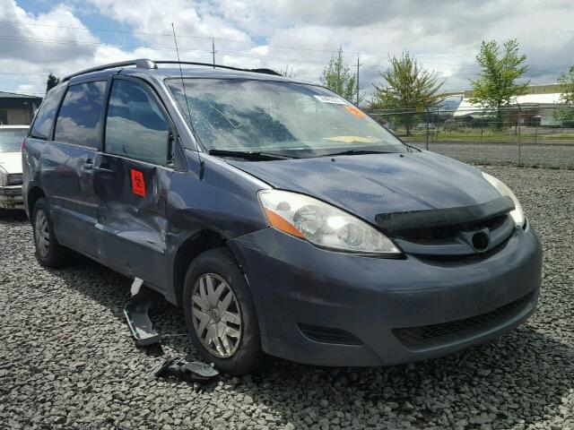 5TDZK23C98S164049 - 2008 TOYOTA SIENNA CE BLUE photo 1