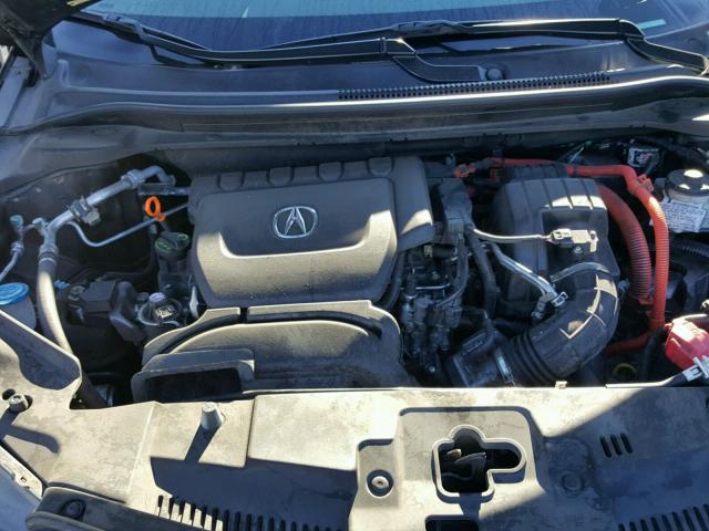 19VDE3F7XDE302507 - 2013 ACURA ILX HYBRID BLACK photo 7