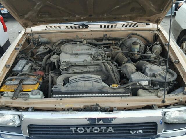 JT3VN39W6L0043928 - 1990 TOYOTA 4RUNNER VN GOLD photo 7