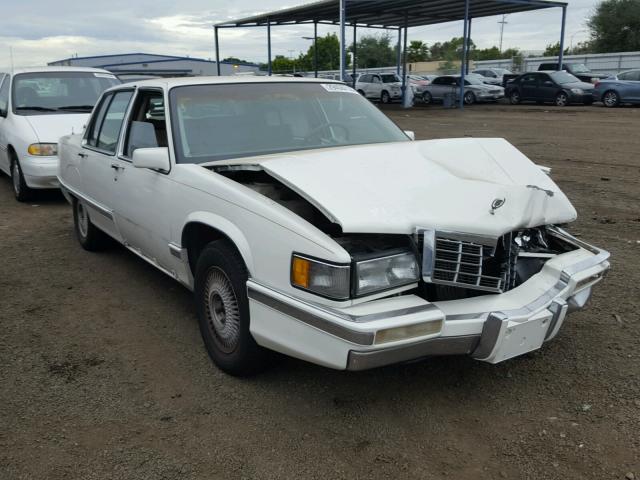 1G6CB53B1M4214725 - 1991 CADILLAC FLEETWOOD WHITE photo 1