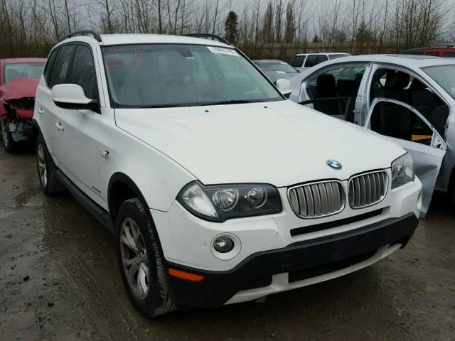 WBXPC9C40AWJ34369 - 2010 BMW X3 XDRIVE3 Biały zdjęcie 1