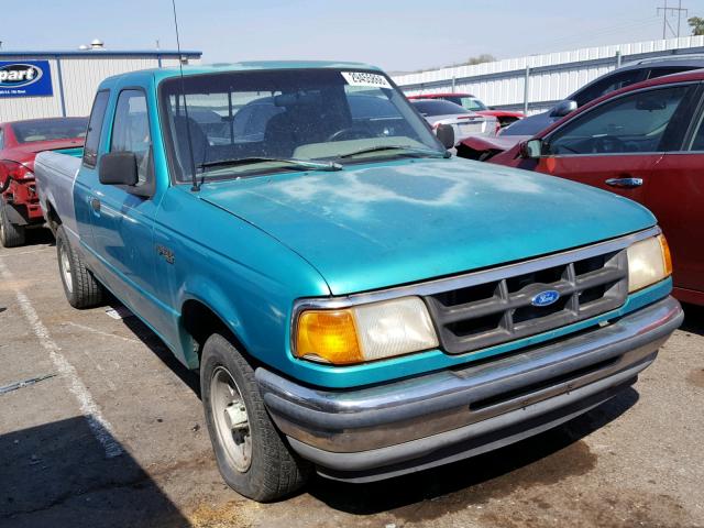 1FTCR14UXRPB24982 - 1994 FORD RANGER SUP GREEN photo 1