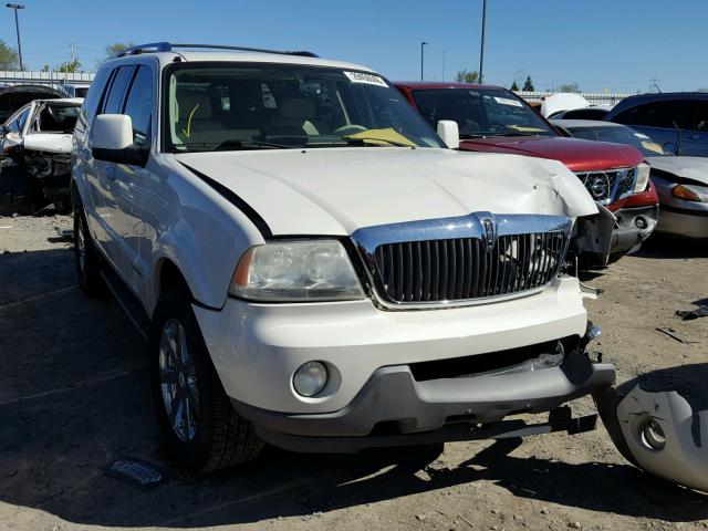 5LMEU88H74ZJ13926 - 2004 LINCOLN AVIATOR 白色 照片 1