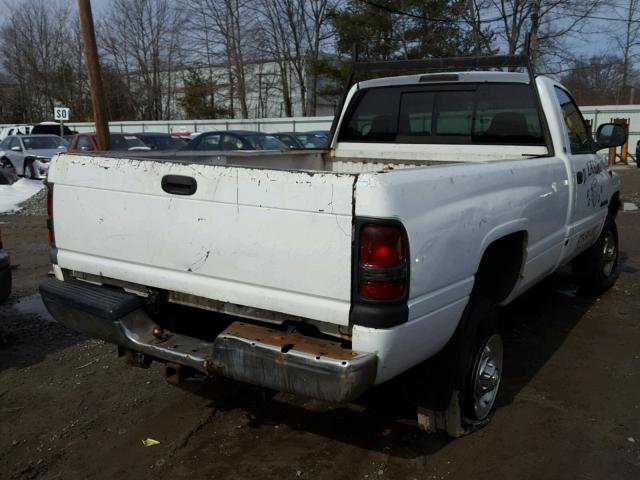 3B7KF26Z7YM221418 - 2000 DODGE RAM 2500 WHITE photo 4