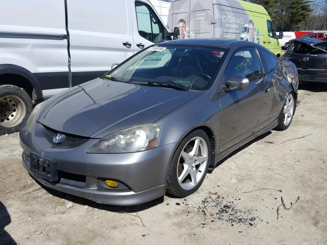 JH4DC53006S004076 - 2006 ACURA RSX TYPE-S GRAY photo 2