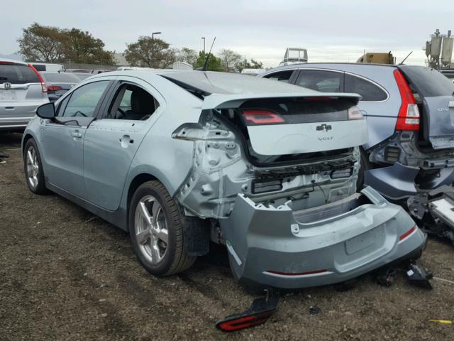 1G1RF6E42DU102329 - 2013 CHEVROLET VOLT BLUE photo 3