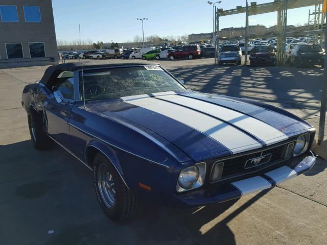 3F03F156192 - 1973 FORD MUSTANG BLUE photo 1