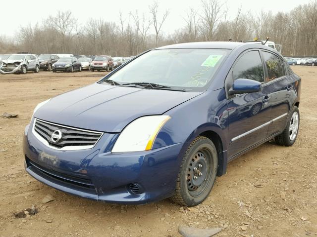 3N1AB6AP7AL670391 - 2010 NISSAN SENTRA 2.0 BLUE photo 2