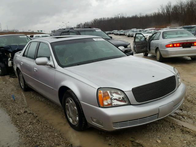 1G6KD54Y51U271241 - 2001 CADILLAC DEVILLE SILVER photo 1