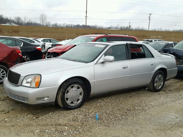 1G6KD54Y51U271241 - 2001 CADILLAC DEVILLE SILVER photo 2