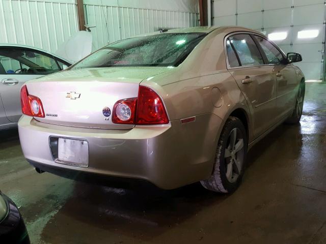 1G1ZJ57B18F270994 - 2008 CHEVROLET MALIBU 2LT GOLD photo 4