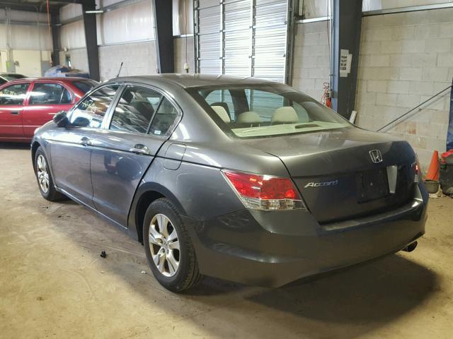 1HGCP26498A049865 - 2008 HONDA ACCORD LXP GRAY photo 3