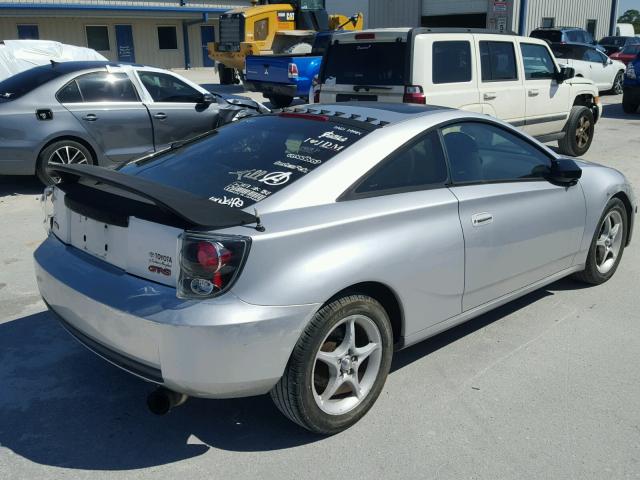 JTDDY32TXY0027737 - 2000 TOYOTA CELICA GT- SILVER photo 4