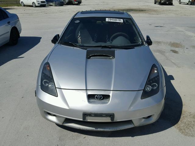 JTDDY32TXY0027737 - 2000 TOYOTA CELICA GT- SILVER photo 9