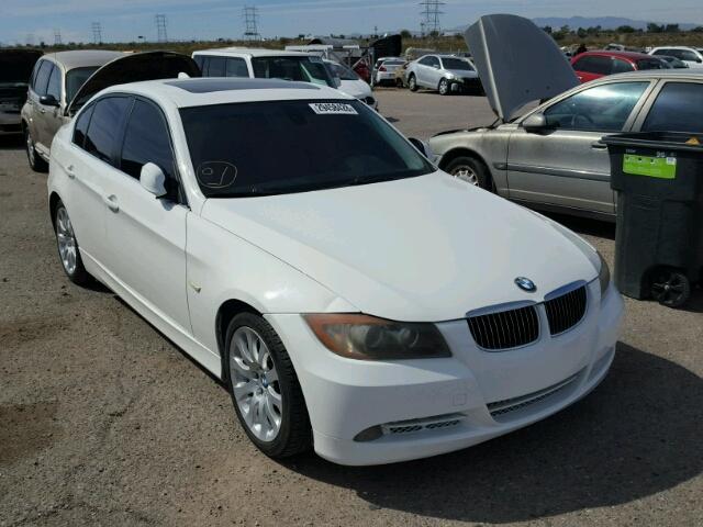 WBAVB77588NH79317 - 2008 BMW 335 I WHITE photo 1