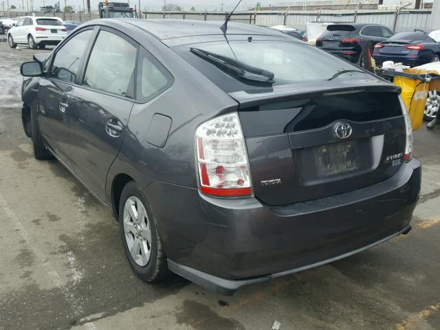 JTDKB20U173204171 - 2007 TOYOTA PRIUS GRAY photo 3