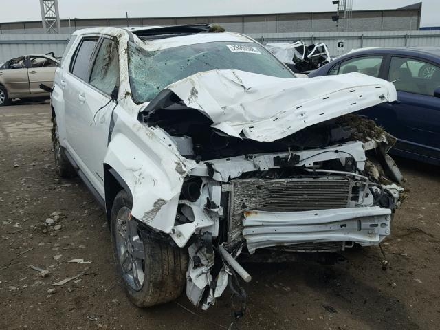 2GKALSEK8D6164664 - 2013 GMC TERRAIN SL WHITE photo 1