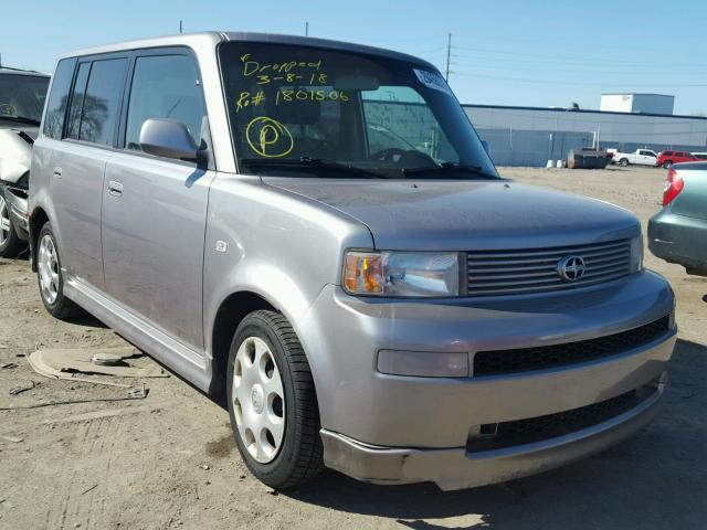 JTLKT324554018967 - 2005 TOYOTA SCION XB ვერცხლისფერი ფოტო 1