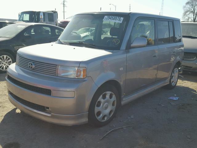 JTLKT324554018967 - 2005 TOYOTA SCION XB ვერცხლისფერი ფოტო 2