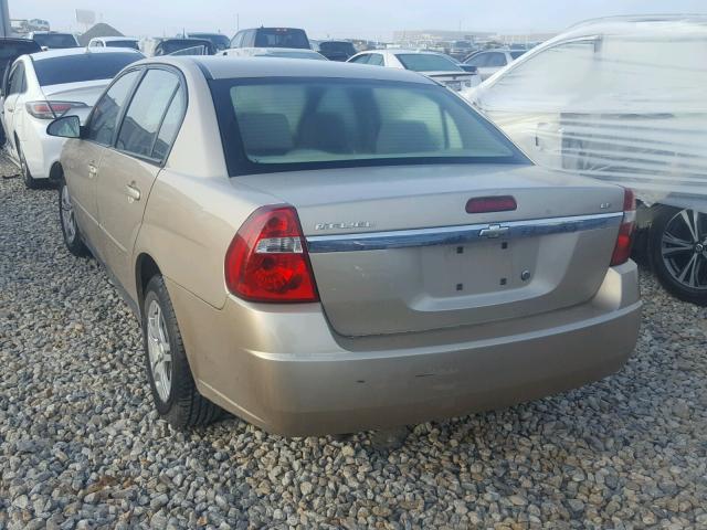 1G1ZS51F46F102806 - 2006 CHEVROLET MALIBU LS Qəhvəyi foto 3