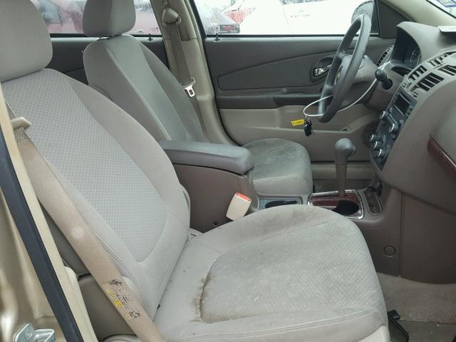 1G1ZS51F46F102806 - 2006 CHEVROLET MALIBU LS Qəhvəyi foto 5
