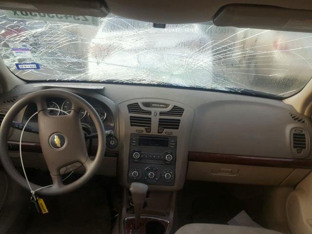 1G1ZS51F46F102806 - 2006 CHEVROLET MALIBU LS Qəhvəyi foto 9