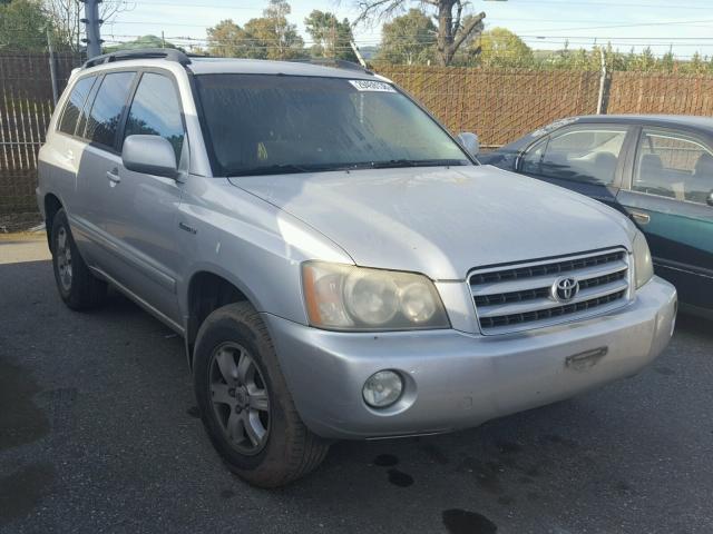 JTEGF21AX20031531 - 2002 TOYOTA HIGHLANDER GRAY photo 1