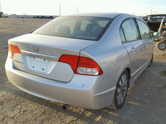 19XFA1F88AE031161 - 2010 HONDA CIVIC EX ვერცხლისფერი ფოტო 4