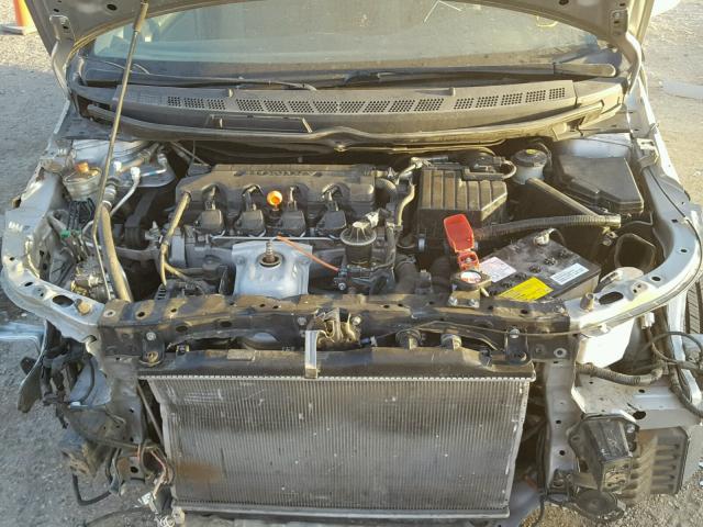 19XFA1F88AE031161 - 2010 HONDA CIVIC EX ვერცხლისფერი ფოტო 7