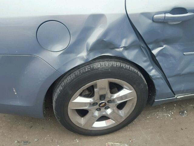 1G1ZH57B99F150311 - 2009 CHEVROLET MALIBU 1LT 蓝色 照片 10