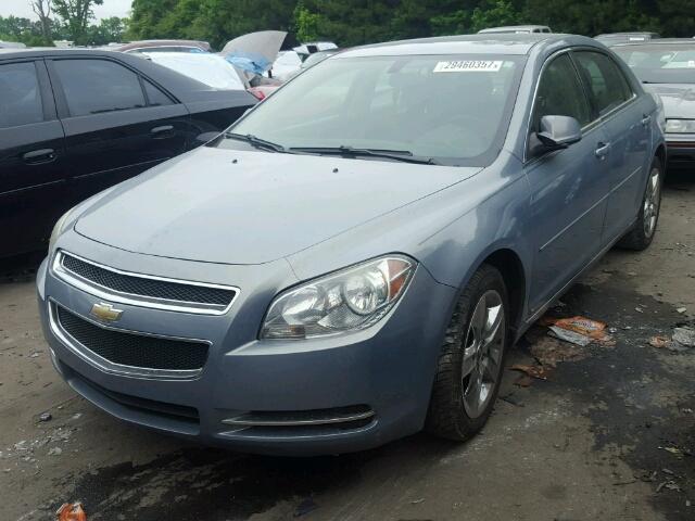 1G1ZH57B99F150311 - 2009 CHEVROLET MALIBU 1LT 蓝色 照片 2