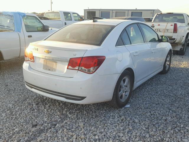 1G1PF5SC1C7272479 - 2012 CHEVROLET CRUZE LT WHITE photo 4