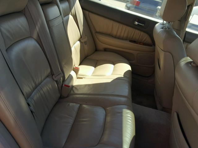 JT8BH28F9X0163678 - 1999 LEXUS LS 400 BEIGE photo 6