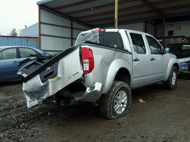 1N6AD0EV6FN744286 - 2015 NISSAN FRONTIER S SILVER photo 4