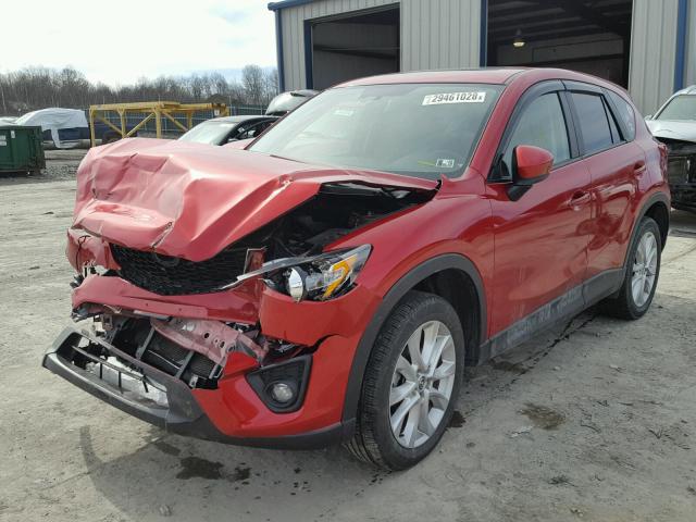 JM3KE4DY4E0424491 - 2014 MAZDA CX-5 GT RED photo 2